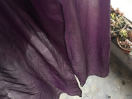 紫草染丝巾