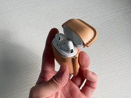AirPods2保护套原色植鞣革牛皮苹果耳机皮套