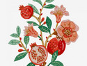 DIY手工刺绣图纸模板下载：6款复古色调植物标本图案图纸模板下载（第一部分）