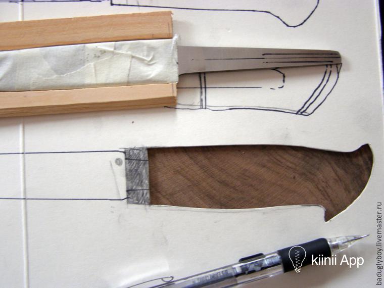 刀柄 制作过程图片