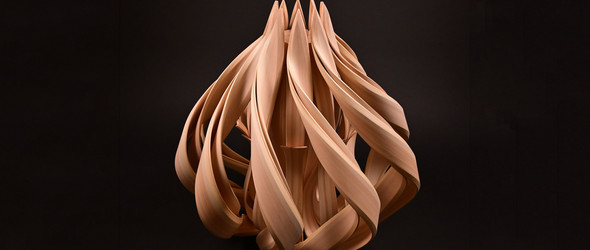 论木材的曲线美 · 艺术家亘章吾的三维木雕艺术