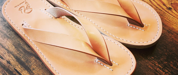 手工皮革凉鞋 - 日本设计师 小花亮介 与R atelier & Co.工作室