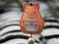 「塔塔拉」原创手工牛皮家居装饰包包挂件服装搭配挂饰龙猫风铃