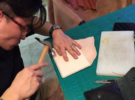 骄阳手工真正的手工皮具制作课程手把手教你制作真正的纯手工皮具