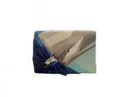OOIN 抹香鲸 风吕敷 绉布 48cm/方巾日本包袱皮和风礼物包装