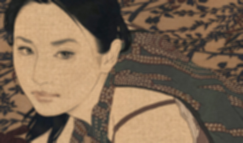 日本画家池永康晟浮世绘画风下的传统而又现代的美丽女性 Kiinii App
