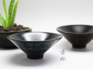 天然大漆 斗笠杯 茶道茶具传统器皿与传统工艺的结合和与创新