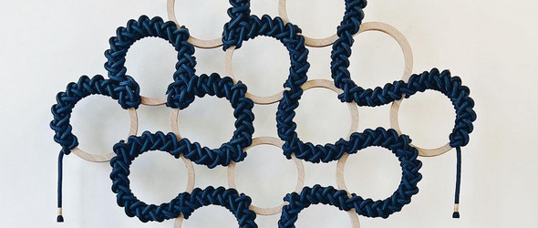 结绳编织艺术的新探索：艺术家Windy Chien的材料与形式实践