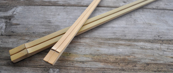 竹艺教程：为自己做双筷子