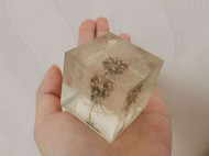 水晶滴胶蒲公英标本立方体