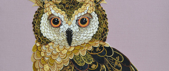 贴花，让旧布料焕发光彩：英国纺织艺术家Zara Merrick令人惊叹的刺绣拼布画