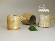 【金色叶脉】咖啡杯~水房子出品~手工制作~Yomi作品
