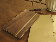 木质拼料笔记本