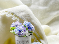 微缩重瓣绣球花（白、紫、蓝）