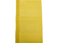 日本直邮 江户小纹染丝绸披肩 纯手工制作 有28种花纹 传统工匠师青木啓作作品 黄色款