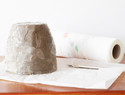 废物利用：废弃的卷纸纸芯（纸芯筒）制作时尚的吊灯灯罩diy教程