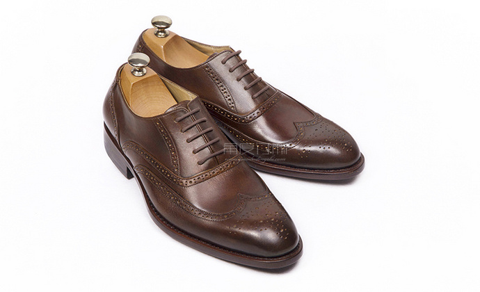 北京高端定制皮鞋，角度订制量脚订制手工男士皮鞋