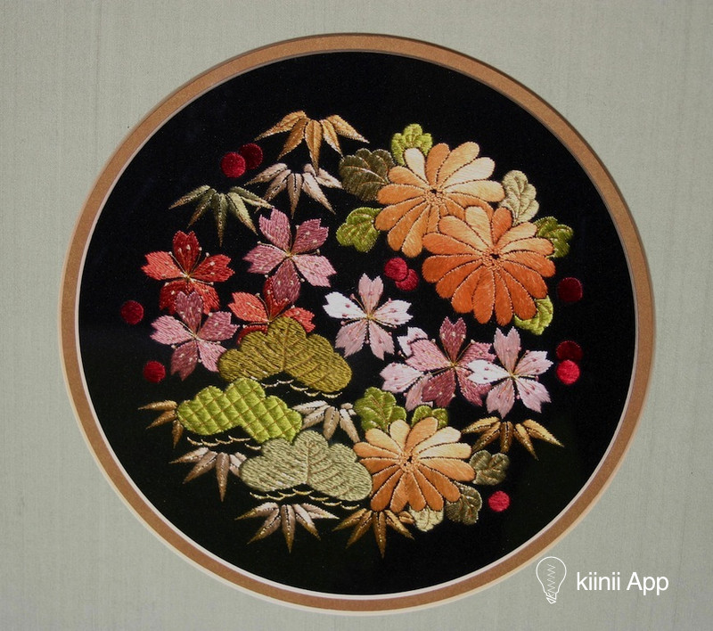 日本顶级传统刺绣图片