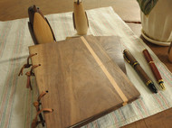 木质拼料笔记本
