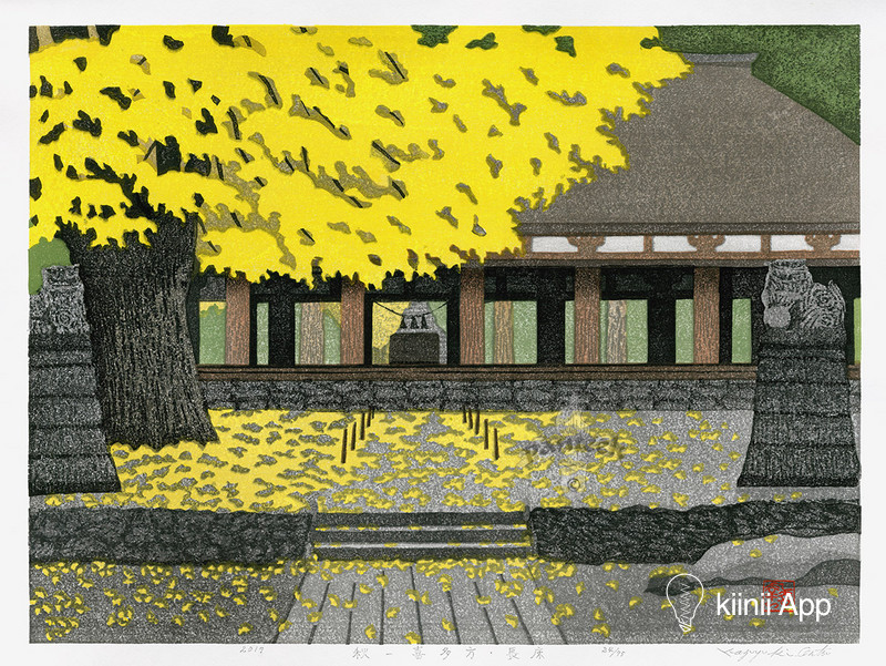 木刻版画里的四节之美与灿烂色彩| 日本版画家大津一幸（Kazuyuki Ohtsu