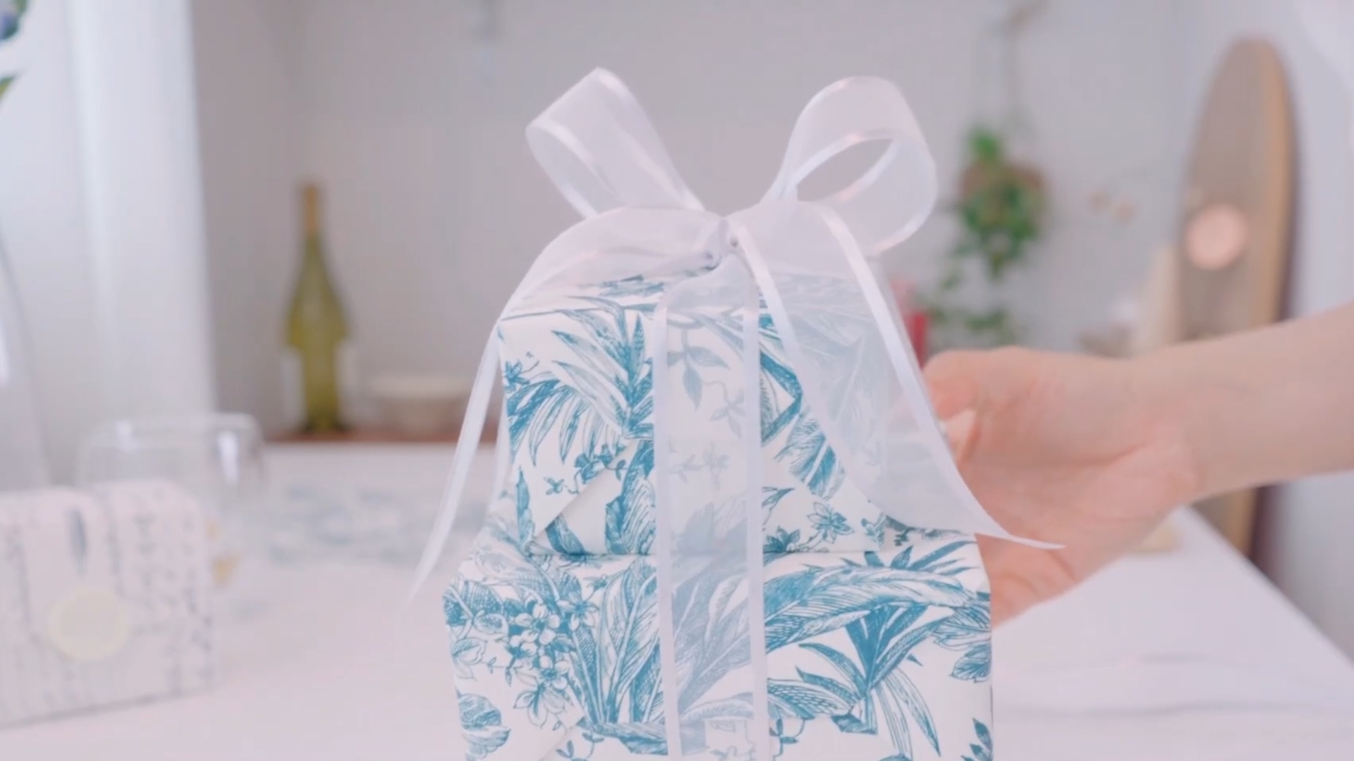 DIY礼品包装Gift wrapping视频教程