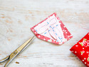 布艺缝纫教程：布艺红领巾针插DIY教程（图解+图纸）