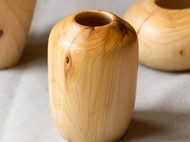 手工实木罐子 木质花器装饰摆件婚庆礼物创意首饰盒子