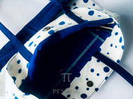 / BLUE | 蓝 / 双层大布包 | 崇明土布&蓝染布料拼接表布 | 蓝色8A细帆里布